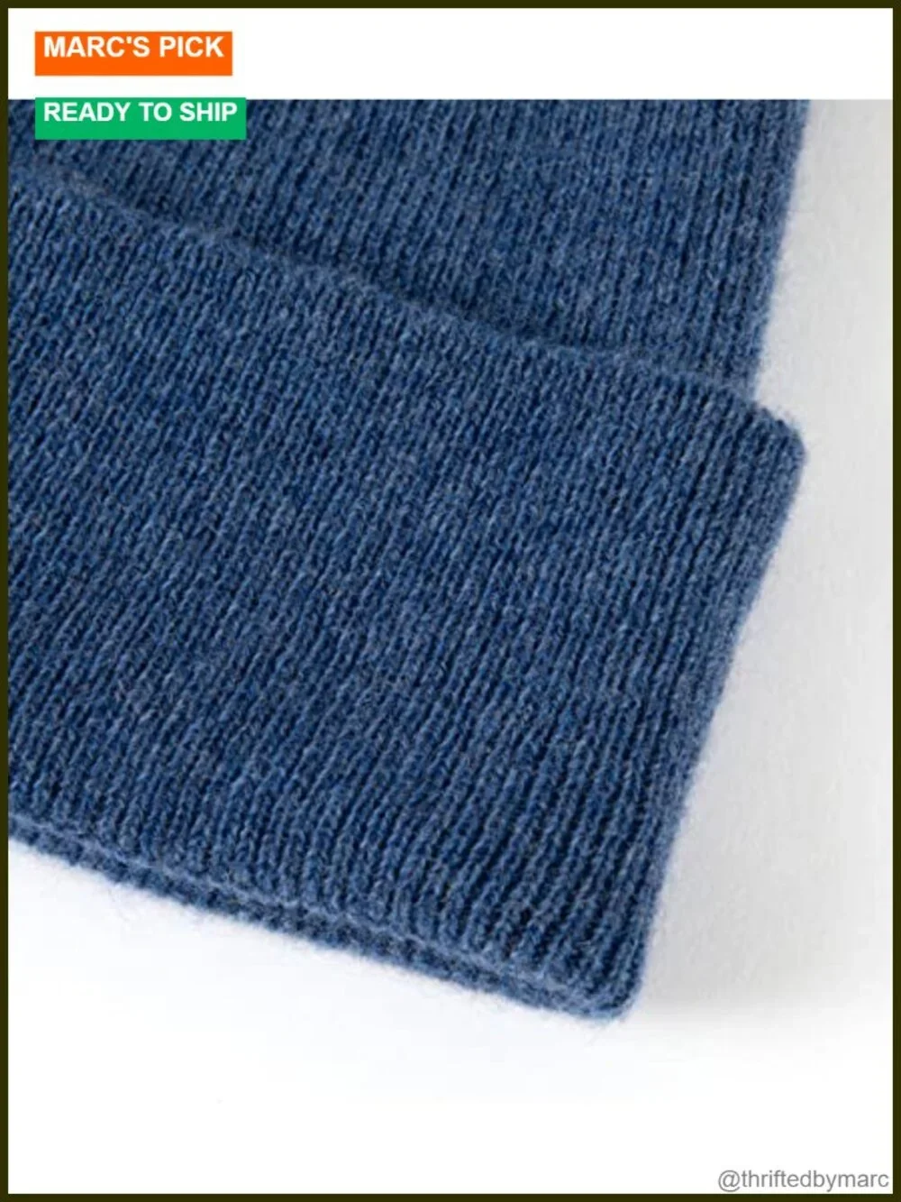 100% Pure Cashmere Beanie, Ribbed Cuffed Hat, Soft Warm Winter Hat with Gift Box